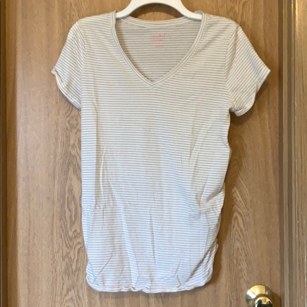 Isabel maternity white t shirt